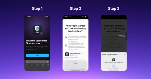 Os jogos épicos oferecem elogio à Apple sobre a remoção de telas assustadoras | Capturas de tela do novo fluxo