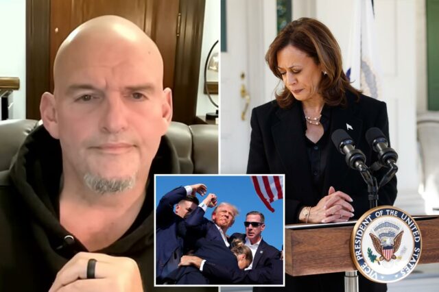 John Fetterman identifica o momento em que os democratas perderam 'a trama' - e Kamala Harris perdeu a eleição

