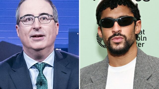 John Oliver liga para o pobre coelho 'Entre os mais quentes, muitos indivíduos prontamente eficazes para a vida' no meio da disputa de super prato, slam 'doentia' ataques de gelo 

