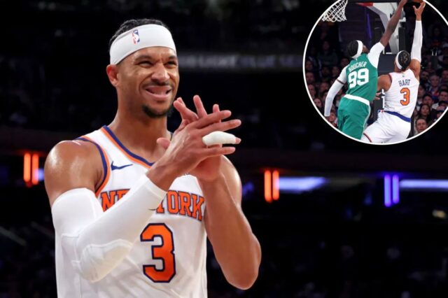 Josh Hart joga como um ‘monstro’ nos tabuleiros em sua estreia na temporada dos Knicks

