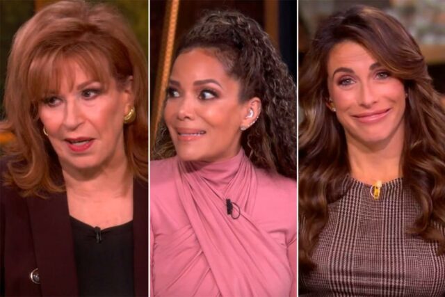Joy Behar chama a atenção para a “raiva” de Sunny Joy Behar chama a atenção para a “raiva” de Sunny Hostin durante o segmento acalorado de ‘The View’ sobre maridos traidores: “Alguns de nós estão medicados”