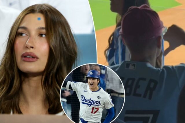 Justin Bieber provoca Shohei Ohtani no jogo da World Series Justin Bieber provoca Shohei Ohtani no jogo da World Series com sua esposa Hailey – não terminou bem
