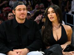 Justin Herbert, do Chargers, conserva cerveja Sweetheart Madison do Sphere no videogame da NBA Justin-Herbert-and-Madison-Beer-feature-GettyImages-2242777286