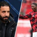 KOBBIE MAINOO AQUECENDO CONTRA BURNLEY