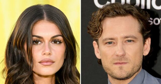 Lewis Pullman interpreta tímido sobre os rumores de namoro de Kaia Gerber