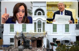 Kamala Harris perde o controle e faz um discurso cheio de palavrões sobre o salão de baile financiado por doações de Trump Kamala Harris perde o controle e faz um discurso cheio de palavrões sobre o salão de baile financiado por doações de Trump