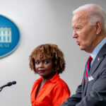 Karine Jean-Pierre afirma que nunca viu o declínio mental de Biden