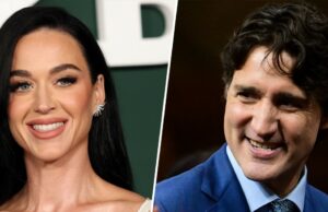 Katy Perry e Justin Trudeau de mãos dadas em Paris na comemoração do aniversário do vocalista Katy Perry e Justin Trudeau de mãos dadas em Paris na comemoração do aniversário do vocalista