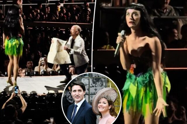 Katy Perry zomba do status de relacionamento enquanto Justin Trudeau sai com a ex-esposa

