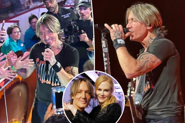 Keith Urban Ditches anel de casamento para primeira apresentação após Nicole Kidman Divorce News

