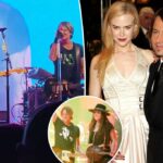 Keith Urban mudou as letras inspiradas em Nicole Kidman para fazer referência a outra mulher no show pré-divorcida