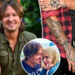 Keith Urban tem 4 tatuagens dedicadas a Nicole Kidman - veja toda a tinta em meio à sua divisão