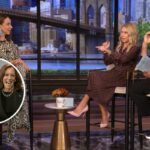 Kelly Ripa diz a Maya Rudolph que sua impressão de Kamala Harris no 'SNL' inspirou Harris a começar a “se passar por” Rudolph “se passar por ela”