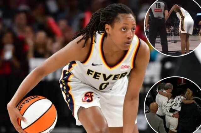 Kelsey Mitchell hospitalizado após a temporada de Fever chega ao fim


