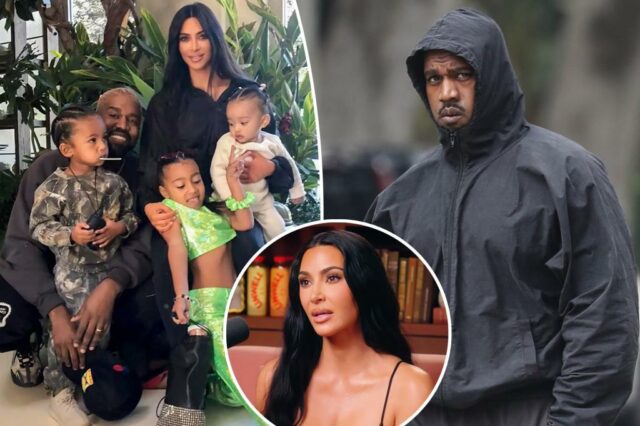 Kim Kardashian afirma que Kanye West não liga para os filhos há ‘alguns meses’


