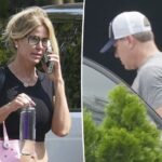 Kim Zolciak vista com o namorado Kyle Mowitz depois de ser arrastada para seu divórcio de US $ 100 milhões