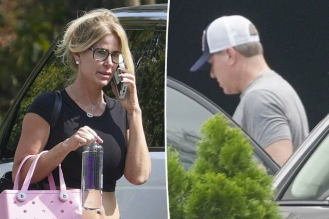 Kim Zolciak vista com o namorado Kyle Mowitz depois de ser arrastada para seu divórcio de US $ 100 milhões

