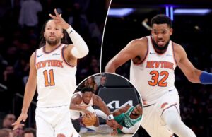 Knicks muda de posição após início lento para ultrapassar o Celtics na segunda vitória consecutiva no início da temporada Knicks muda de posição após início lento para ultrapassar o Celtics na segunda vitória consecutiva no início da temporada