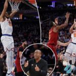 Knicks seguram-se para iniciar a era Mike Brown com uma vitória difícil sobre os Cavaliers