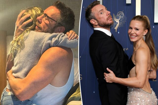 Kristen Bell acusada de minimizar a violência doméstica em postagem de aniversário 'surda' para o marido Dax Shepard

