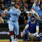 Kyle Schwarber explode com uma noite de dois home run enquanto Phillies derrota os Dodgers para permanecer vivo