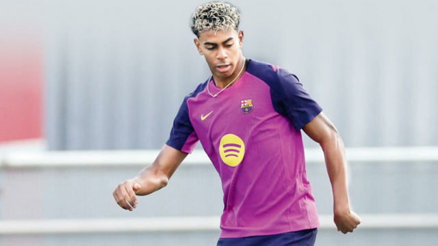 Lamine Yamal se prepara para reagir na grande fase antes Lamine Yamal se prepara para reagir na grande fase antes do El Clasico
