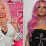 Latto vs. Bebe Rexha Quem você prefere?! (Edição Hotties de cabelo rosa)