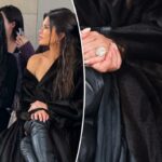 Lauren Sánchez e Georgina Rodríguez colocaram anéis multimilionários em exibição no Balenciaga Fashion Show