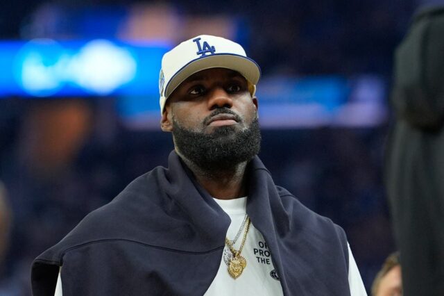 los angeles lakers superstar lebron james