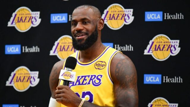 LeBron aumenta o vidro em 'escolha de todas as opções' 

