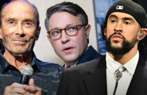 Lee Greenwood concorda com Mike Johnson: ‘Eu certamente seria ótimo para o programa Super Dish’ Mau Coelho lee greenwood Mike Johnson getty 1