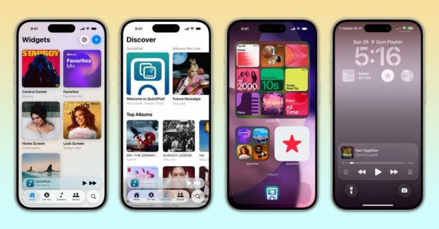 Limleio de aplicação indie: 'QuickPod' fornece widgets benéficos para uma experiência de músicas incorporadas 

