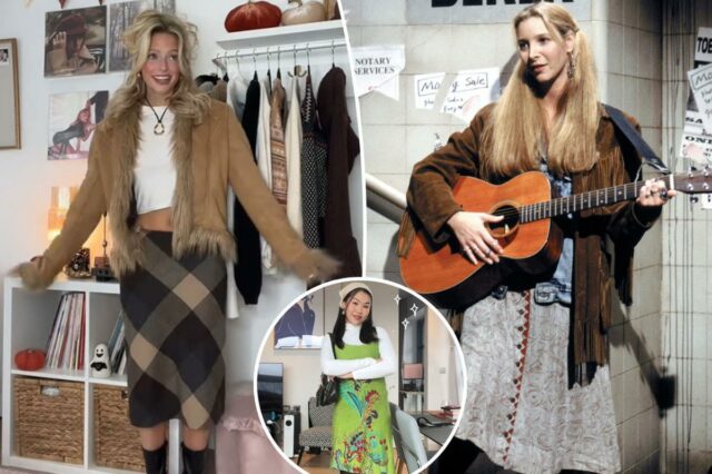 Lisa Kudrow e outras estrelas improváveis ​​dos anos 90 emergem como ícones do estilo de outono da Geração Z

