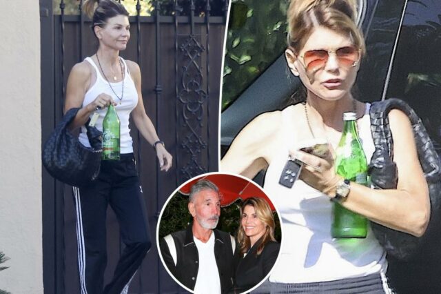 Lori Loughlin abandona o anel de casamento enquanto sai pela primeira vez desde a divisão de Mossimo Giannulli

