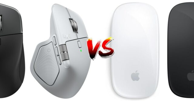 MX Master 4 vs. Magic Computer Mouse- Os hápticos da Logitech podem acabar me obtendo para aposentar a maravilhosa atividade de movimento da Apple? 

