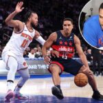 Malcolm Brogdon diz ao cargo que ele espera ser a rotação dos Knicks regularmente - seu caminho para o papel é complicado