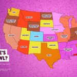 Candy Map of America DoorDash