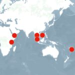 Mapa revela como chegar à Marinha Chinesa no exterior
