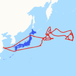 Mapa revela que China está enviando navios para aliados dos Estados Unidos