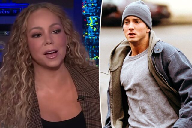Mariah Carey se dirige a Eminem Feud anos depois de negar que eles namoraram


