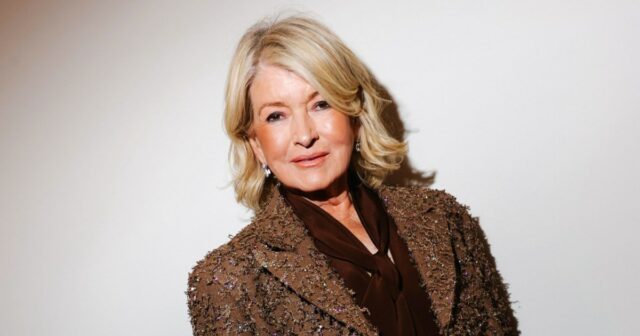 Martha Stewart em uma foto do Instagram. 