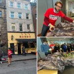 Mascote de 'Scabby the Rat' é remendado após corte em Nova York - e se prepara para retorno