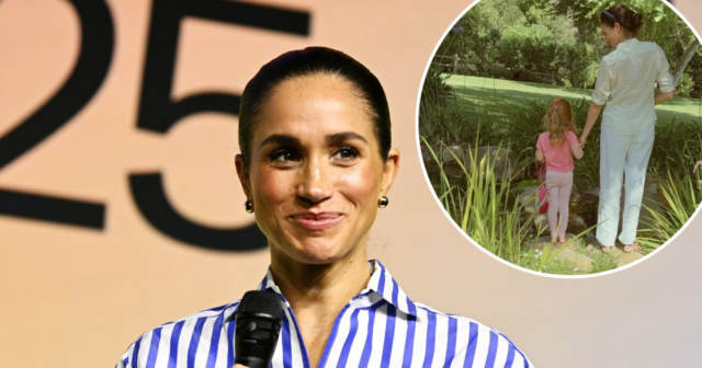 Promo Meghan Markle compartilha fotos nunca antes vistas do Príncipe Harry e Lilibet