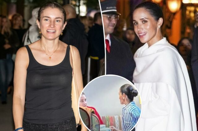 Meghan Markle se encontra com o novo editor da Vogue após se convidar para a Paris Fashion Week

