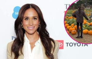 Meghan Markle veste traje de US $ 1.600 em família no Pumpkin Spot Getaway Meghan Markle usa roupa 1600 no passeio familiar de abóbora 2