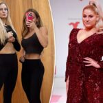 Meghan Trainor exibe seu abdômen impressionante em uma selfie na academia após a transformação para perda de peso