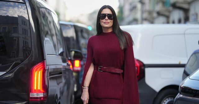 vestidos de suéter plus size