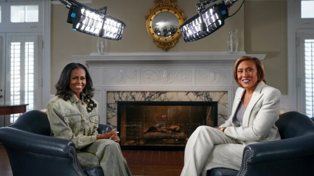 Michelle Obama será entrevistada por Robin Roberts no New ABC Michelle Obama será entrevistada por Robin Roberts no New ABC Information Studios, '20/20 ′ Exclusivo neste domingo (EXCLUSIVO)