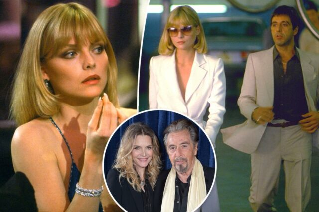 Michelle Pfeiffer lembra -se de fazer Al Pacino sangrar durante a audição de 'Scarface': 'Há sangue em todos os lugares'

