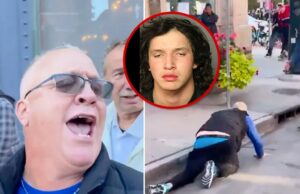 Militante ‘No Kings’ detido por ataque agravado relacionado a tropeçar fã de Trump em videoclipe viral nenhum manifestante de reis 1